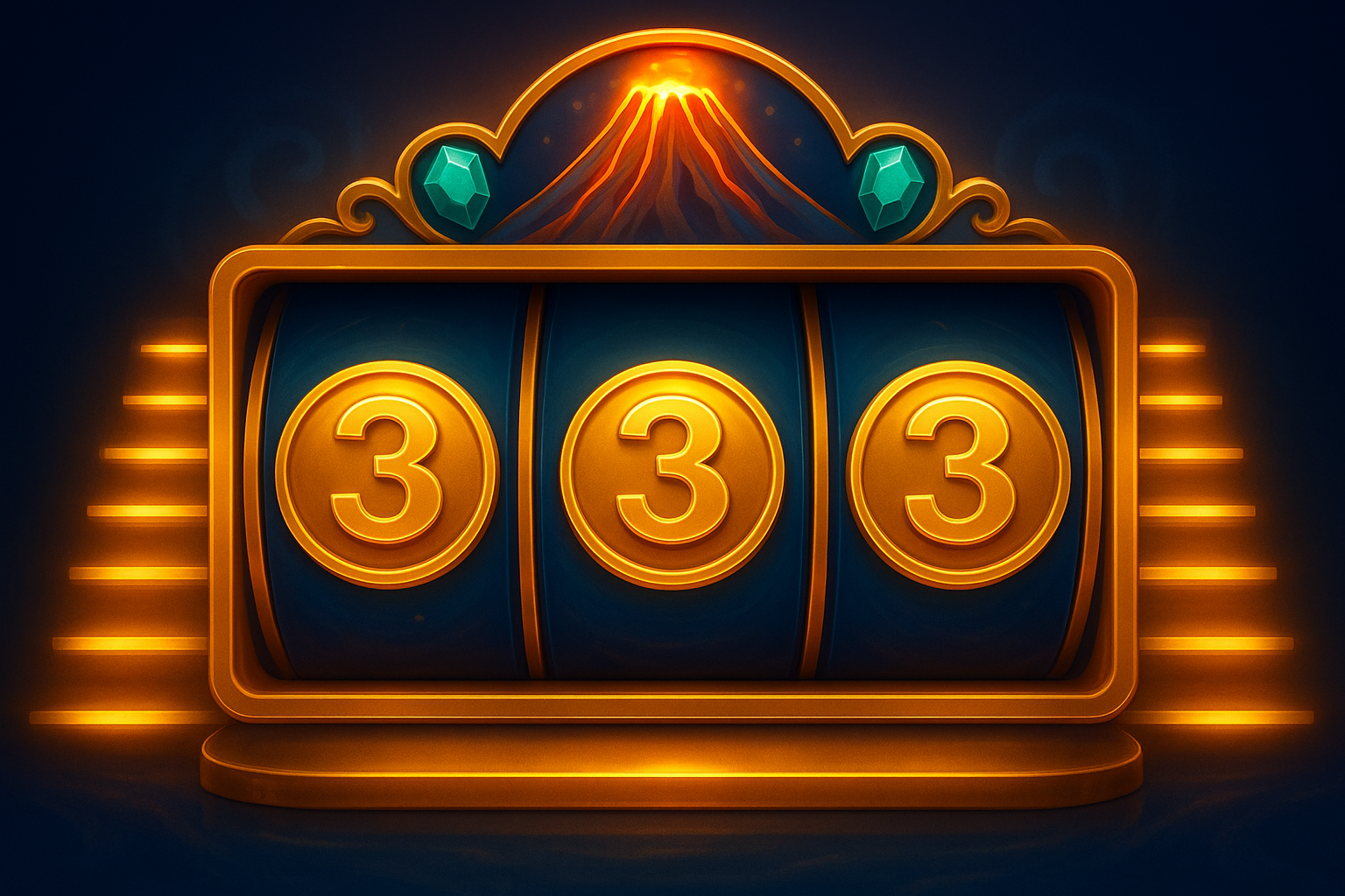 3 Coin Volcanoes